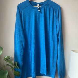 Lululemon Men's Metal Vent Tech Long Sleeve Shirt 2.0-Size XL